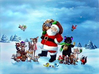 3D Christmas Wallpaper HD