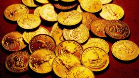 Gold Coins Background