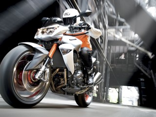 Kawasaki Fast Ride Hd Widescreen Desktop Wallpaper