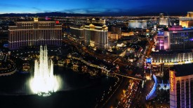 Las Vegas at Night Wallpaper HD Wallpaper