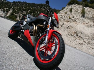 Red And Black Motorcycle