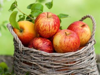 Apples In A Basket Wallpaper HD Widescreen