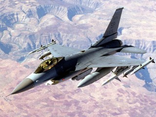Aircrafts War Military Fighter Jet F 16 Falcon F16