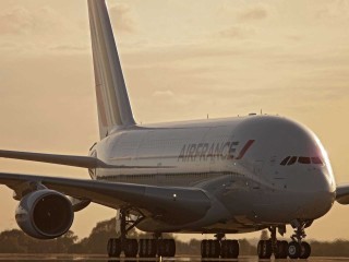 Airfrance Airbus A380 Widescreen Wallpaper