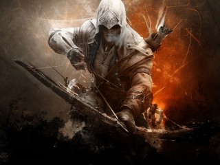Asasins Creed Connor High Definition Desktop And Mac Wallpapers