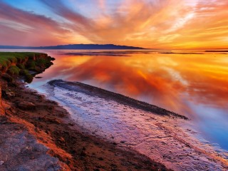 Beautiful Beach Sunset HD Wallpaper HD Pic
