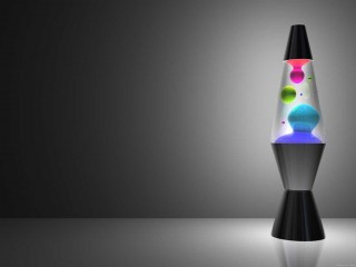 Blobba Lamp Clear 3D Wallpaper Widescreen