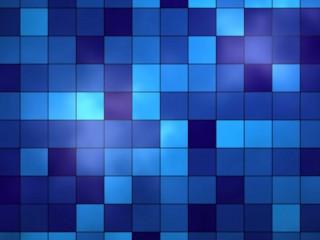Blue Tiles Iphone Panoramic Wallpaper