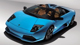 Cars Blue Lamborghini Desktop