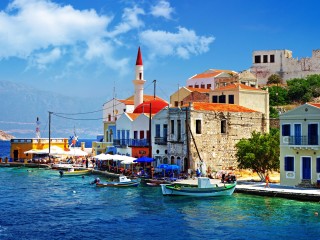 Greece Pier Hd Widescreen Wallpapers 1680×1050 HD Pic
