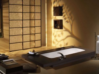 Japanese Bathroom Style Wallpapers
