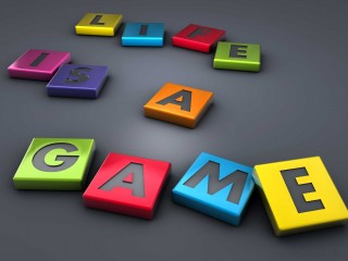 Life Is A Game Iphone Panoramic Wallpaper