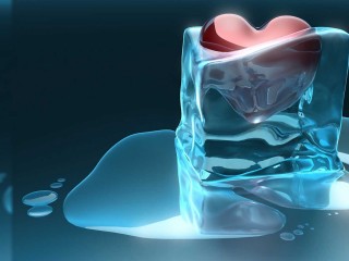 Love Cold Ice 3D Wallpaper Widescreen