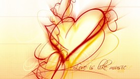 Love Music Like Hearts Facebook Cover Timeline Desktop