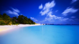 Maldivian Night Iphone Panoramic Wallpaper HD Pic