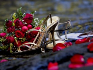 Nice Wedding Red Rose