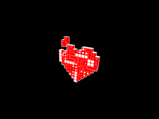 Tetris Heart Heartris Heartrisand Nowsome Nerd Love Desktop