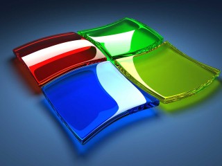 Windows 7 Logo 3D HD Wallpaper Widescreen
